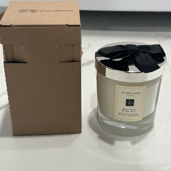 New - JO MALONE Wood Sage & Sea Salt Candle 2.5 inch. 200 g New Sealed W Cardb…